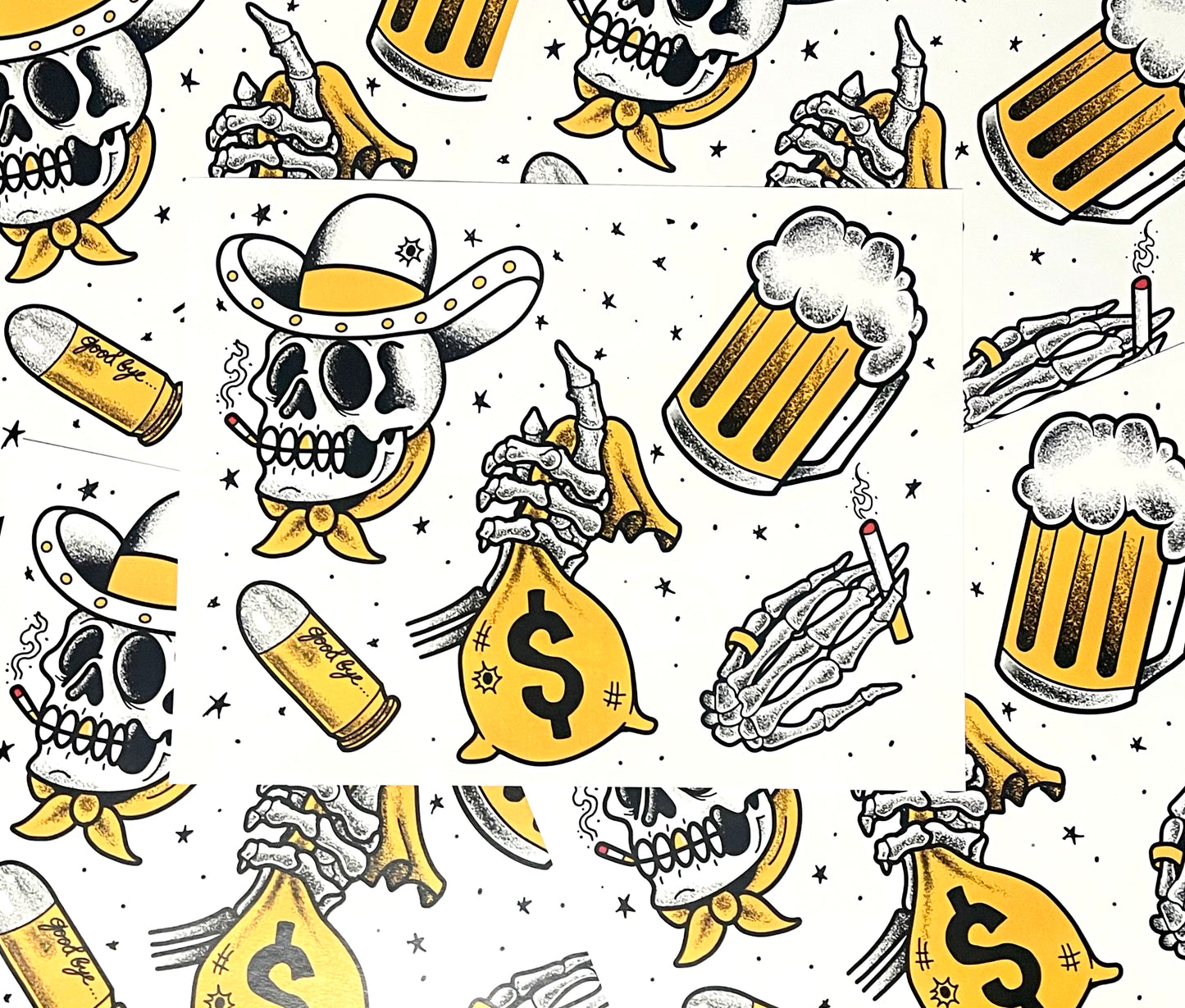 Tattoo Flash Sheet